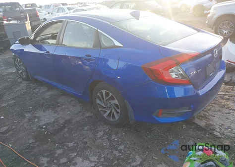 2017 Honda Civic Ex из США, поврежденный, VIN 19XFC2F76HE021875